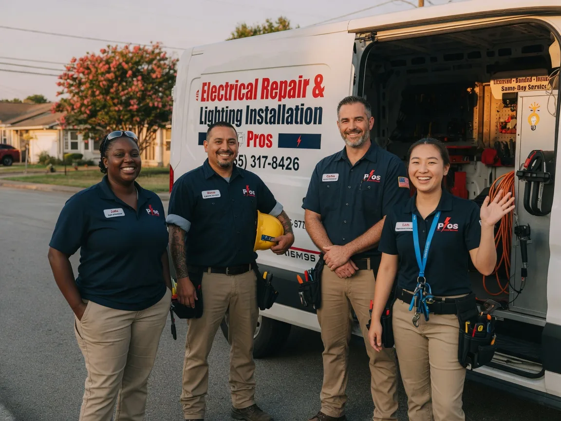 Licensed Electrician company in Howe, TX